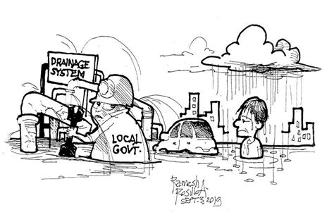 Editorial: A problem with the drainage .